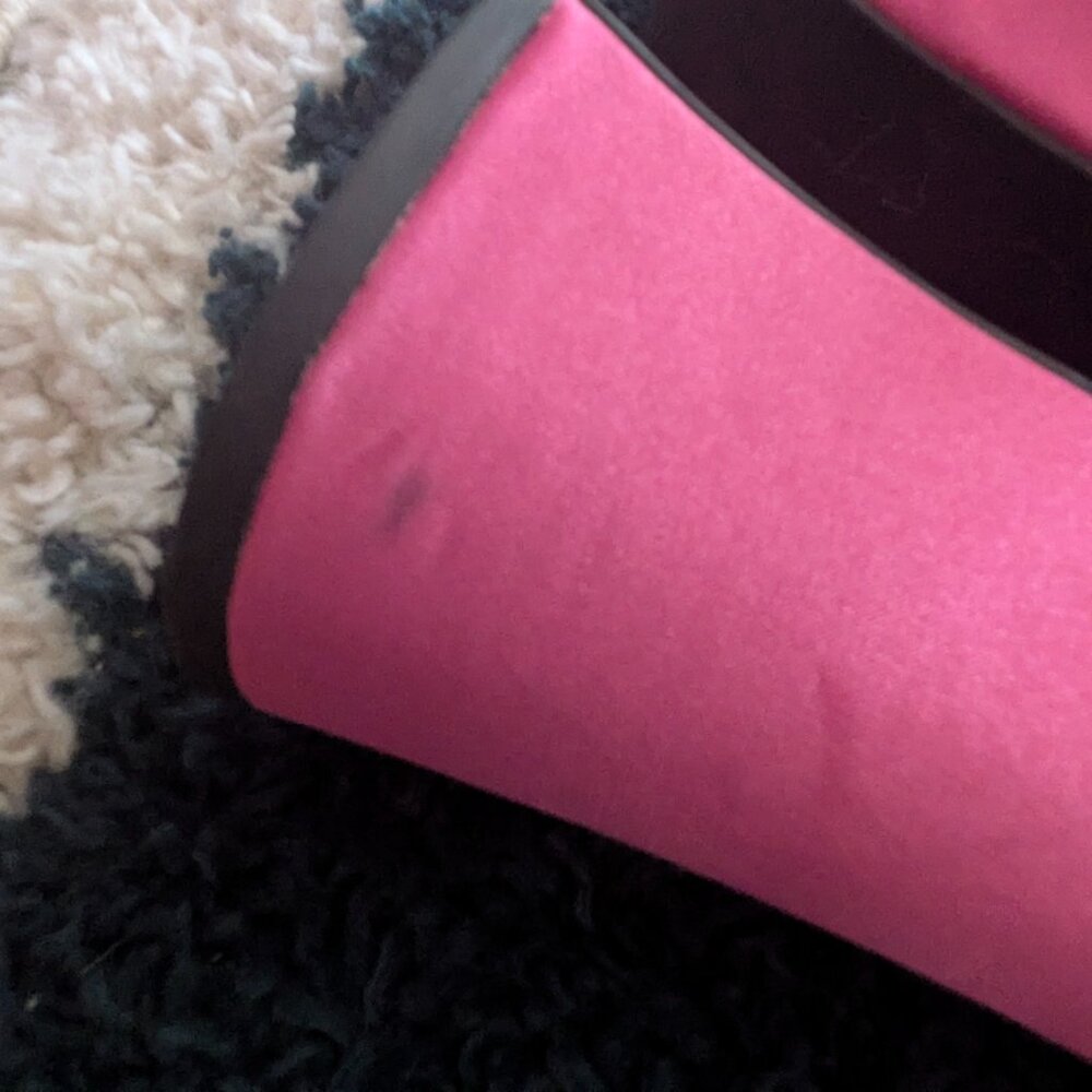 Barbiecore Chunky Sandals Platform Heel Hot Pink Size 8 sugar thrillz - Picture 8 of 9